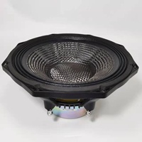 Haut-parleur 12 pouces en fibre de carbone cône Midbass néodyme Subwoofer Pro haut-parleur audio pour Line Array