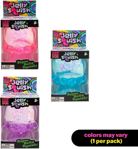 NEEDOH Jelly Squish Toy Medusa Glitterata Antistress Giocattolo Sensoriale per Bambini e Adulti per Alleviare l'Ansia - Product Image 2