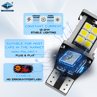 1300lm sauvegarde inverse led lumières T15 ampoule Canbus 921 912 12V 24V voiture lumière universelle Auto accessoires