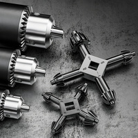Clé de mandrin de perceuse multifonctionnelle en alliage pour bricolage, personnalisable, avec support OEM, épaisseur 1/2 po, couple max. 1000 lb-pi