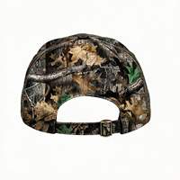Casquette de baseball brodée 3D de haute qualité, camouflage, 6 panneaux, style Dad Hat, en coton structuré, casquettes de sport, logo personnalisé