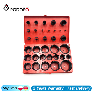 Podofo Hand Tools 419 PCS Metric O Ring Assortment Automotive Tools Nitrile Rubber O Ring Kits Car Tools OEM/ODM - Product Image 1