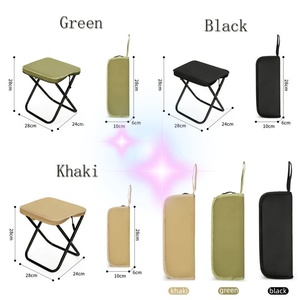Personalizzabile <span class=keywords><strong>sgabello</strong></span> <span class=keywords><strong>pieghevole</strong></span> portatile ultraleggero esterno da viaggio-friendly piccola sedia a panca in stile borsetta per pesca e campeggio - Product Image 2