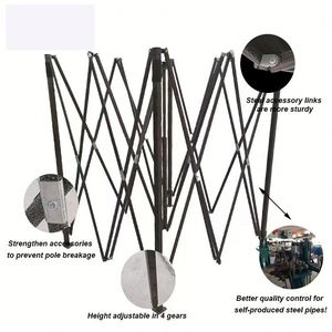 Carpa Plegable de Aluminio para Eventos, Publicidad y Promoción, con Impresión Personalizada 10x10, Techo de Lona, para Ferias Comerciales - Product Image 4