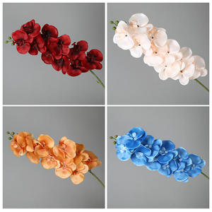 Fleurs d'orchidées Phalaenopsis artificielles en soie 95 cm, écologiques, pour Pâques, Noël, la remise des diplômes, le Nouvel An, la rentrée scolaire, la maison, les mariages - Product Image 6