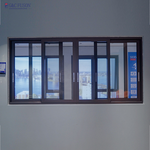 Ventanas Corredizas Aislantes Térmicas de <span class=keywords><strong>Vidrio</strong></span> Templado Insonorizadas para Proyectos de Construcción Comercial Más Vendidas de Fuson - Product Image 3