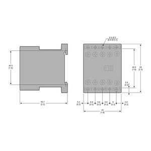 Contattore di controllo CC reversibile a bassa potenza Schneider TeSys serie LP5K 1NC 1NO 6/9/12A <span class=keywords><strong>B</strong></span> 24V S 72V LP5K0901BW3/0910BW3 - Product Image 5