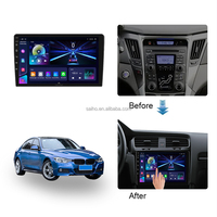 Autoradio Android 1 DIN avec CarPlay Sans Fil Intégré, Navigation GPS, Écran Tactile 7" et Lecteur MP5