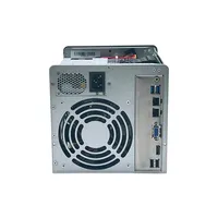 4槽裸机NAS服务器，配备N5095处理器ITX主板，带150W电源，可选RAM、M.2 MSATA SSD