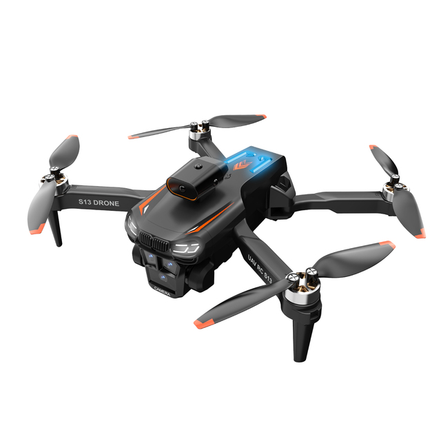 S13 Mini Obstacle Avoidance Wifi Fpv Rc DroneS Kids Toys Drone With 4K HD Dual Camera Gift Quadcopter