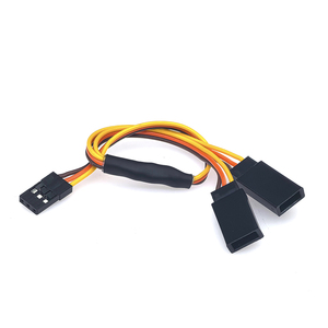 Futaba JR 3Pin Servo Y Splitter Extension Cable 1 Male to 2 Female 22AWG 300mm for RC Drone Car Airplane Receiver Controller ESC - Product Image 6