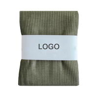 Ensemble de 4 pièces en coton biologique côtelé, ensemble cadeau pour nouveau-né, layette pour bébé