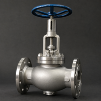 Vanne à boisseau sphérique manuelle de 4 pouces avec raccordement à bride PN16 pour l'eau, la vapeur et les fluides industriels