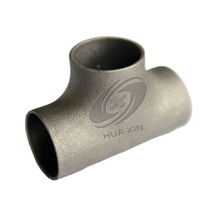 Raccord en T égal en acier au carbone ASTM A234 WPB, sans soudure/soudé, SCH40/STD/SCH80 pour la construction de pipelines