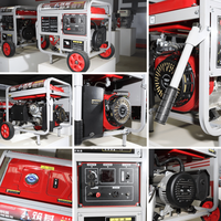 Générateur à essence ZUJI 15000E 8,5 kW, démarrage électrique, moteur en cuivre pur, puissance nominale 8,5 kW, puissance maximale 10 kW, 230 V, haute productivité