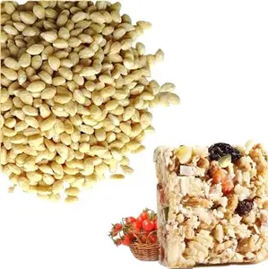 Extruded Soy Protein/Grain Granules with high protein content used for Protein bars Nutrition bars and Energy bars