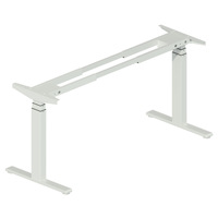 Pieds de bureau électrique intelligents en métal à quatre colonnes, à double poutre, à deux ou trois sections, avec modèles à moteur simple ou double, pour usage en chambre