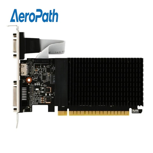 For GeForce GT 710 2GB PCI Express Fan-Cooled Desktop Graphics Card-Refurbished