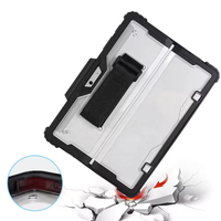 Funda Antigolpes con Correa de Mano y Hombro para Microsoft Surface Pro y Go 8/9/10 (Certificada para Protección Contra Caídas)