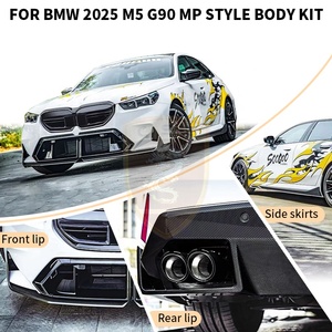 Kit de Carrocería Estilo MP M5 G90 Aero para BMW <span class=keywords><strong>Serie</strong></span> 5 M5 G90, Kit de Carrocería de Fibra de Carbono Seca, Alerón Delantero, Faldones Laterales, Difusor Trasero - Product Image 5