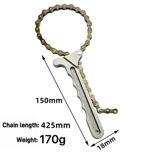 Clé à chaîne pour filtre à huile, outil de démontage et d'assemblage de filtre à huile de type chaîne - Product Image 5