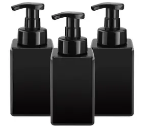 Dispenser di sapone schiumogeno da 450ml flacone con pompa in schiuma di plastica contenitore di sapone liquido riutilizzabile per il lavaggio a mano del corpo dello Shampoo