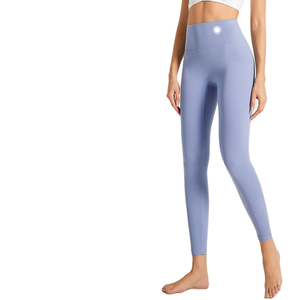 กางเกงเลกกิ้งโยคะเอวสูงสำหรับผู้หญิงกางเกงใส่วิ่งออกกำลังกายแบบไขว้สะโพกนุ่มมาก - Product Image 1