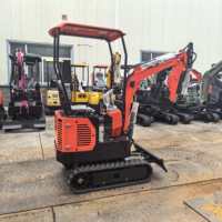 Mini-excavatrice sur chenilles ME-12 économique, pour travaux municipaux mineurs, expédition rapide pour les importateurs mondiaux