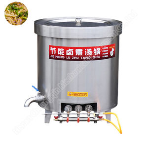 Olla de Cocina Industrial de Acero Inoxidable 304, Eléctrica/a Gas, para Uso Comercial, con Capacidad Personalizable - Product Image 4