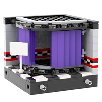 Jeu d'horreur Five Nights at Freddy's Midnight Bear Stage Leguoguo MOC MOOXI MOC1282 Jouets Blocs de construction Briques pour enfants