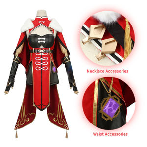 Costume Cosplay di Beidou, Abito del <span class=keywords><strong>Signore</strong></span> dell'Oceano Non Incoronato, Outfit di Beidou per Cosplay Anime - Product Image 4