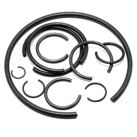 Ventes chaudes, anneau de circlips de type C en acier inoxydable zingué, style élastique
