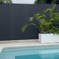 Clôture et portail en aluminium CHIYUN Modern Great Wall Panel : solution de sécurité écologique, isolée et résistante aux intempéries