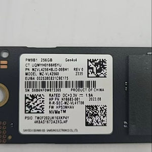 MZVL4256HBJD-00BH1 PM9B1 SSD 삼성 256GB M.2 NVMe PCIe Gen4 x4 MZ-VL42560 - Product Image 1