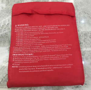Productos Más Vendidos: Bolsa Reutilizable para Hornear Papas <span class=keywords><strong>en</strong></span> <span class=keywords><strong>Microondas</strong></span>, Bolsa de Tela para Hornear Papas de Todo Tipo - Product Image 2