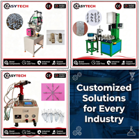 Mesin Rivet Mur Otomatis Pneumatik OEM Easytech 2026 untuk Pemasangan Lembaran Logam, Tahan Lama, dan Sistem Self Clinching