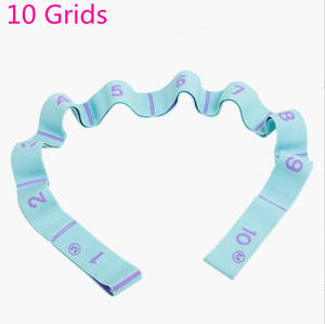 XL01004フィットネス10グリッドカスタムヨガ弾性バンドダンス用 - Product Image 1