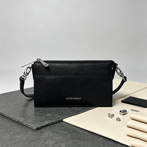 Women Slim Leather Crossbody <b>Bag</b> Zipper Pocket <b>Small</b> <b>Shoulder</b> Purse For Daily Travel Use - Product Image 4