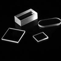 Usine OEM diamètre 42mm rond N-bk7 optique/k9 verre Transparent optique plaque de protection de fenêtre pour caméra projecteur