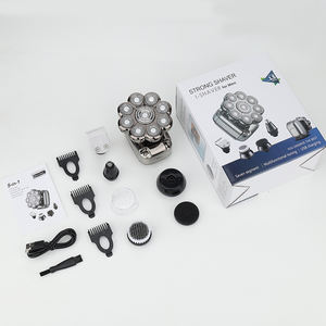 Afeitadora Eléctrica Resuxi 9900 para Hombre, Impermeable IPX6, Cabezal de Afeitado Magnético 9D, Pantalla LCD, Afeitadora Rotativa, Kit de Aseo para Barba - Product Image 6