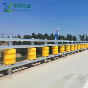Barrera de Seguridad Anticollisión para Carreteras, Barrera Rodante Galvanizada por Inmersión en Caliente, Barrera de Seguridad Rodante de EVA - Product Image 3
