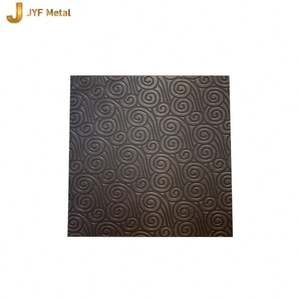 Placa Decorativa de Acero Inoxidable Color Oro Rosa 304J1 316L con Servicios de Doblado, Corte y Soldadura para Elevadores - Product Image 2