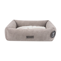 PEPPY BUDDIES Hochwertiges Geometrisches Dekoratives Sofa-Stoff-Rechteckiges Haustier-Hundebett Kissen Wendbar Abnehmbarer Bezug Modern Alles