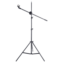 Support de téléphone Portable avec bâton universel, 210cm, pour smartphone, anneau pour Selfie, lumière de remplissage Flash