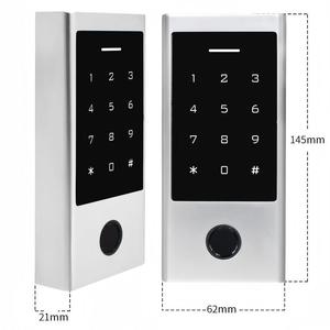 Secukey Control DE ACCESO Teclado táctil Wiegand 26 ~ 44bits Controlador de acceso de huella digital independiente a prueba de agua - Product Image 5