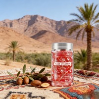Kapsul Vitamin Minyak Argan Maroko, Perawatan Rambut Menutrisi & Memperbaiki, Kapsul Minyak Esensial OEM