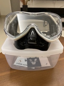 Gafas de Buceo Profesionales Vdive con Lentes de Vidrio Templado, Diseño de Bajo Volumen para Buceo Profundo, para Adultos con Miopía, Antivaho, Equipo de Snorkel - Product Image 2