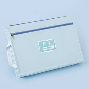 Tùy chỉnh A4 B4 động vật dễ thương Zip túi sáng tạo Oxford da trường giấy lưu trữ tài liệu nộp hồ sơ sản phẩm cho các trường học sử dụng - Product Image 4