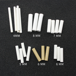 Phụ kiện thuốc lá, bộ lọc thuốc lá gốm sứ tùy chỉnh nhà máy, kích thước 5mm 6mm 7mm 8mm 9mm, ống lọc thuốc lá thẳng - Product Image 2