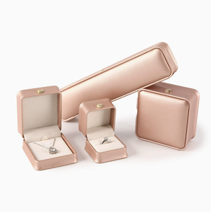 Custom logo Pu Leather Custom Bangle Bracelet Pendant <b>Ring</b> Necklace Jewelry <b>Boxes</b> with Crown Packaging <b>Boxes</b> Jewellery - Product Image 5